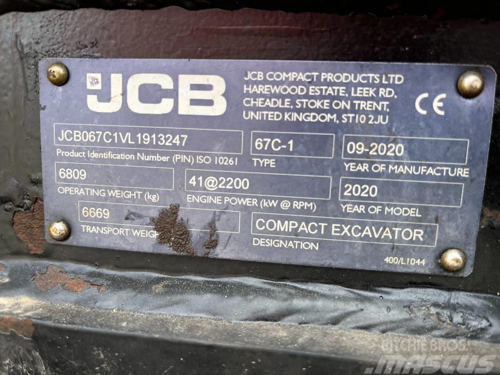 JCB 67 C Mini ekskavatori < 7 t