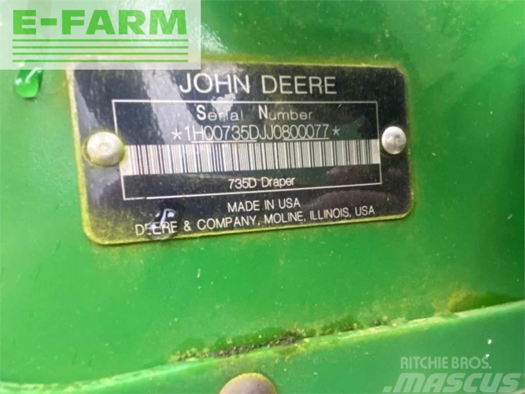 John Deere 735d (10,66m) Ražas novākšanas kombainu papildaprīkojums