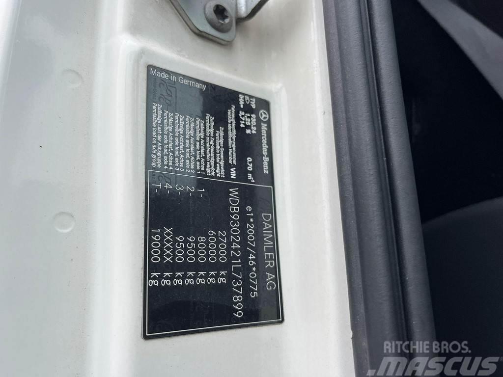 Mercedes-Benz Actros 2655 L 6x4 FOR SALE AS CHASSIS / RETARDER / Šasija ar kabīni