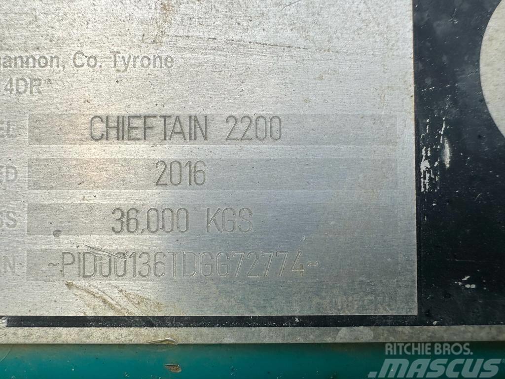 PowerScreen Chieftain 2200 Mobilie sieti