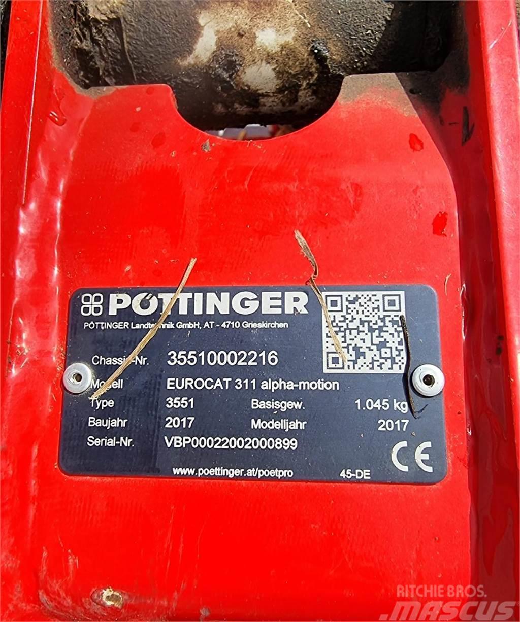 Pöttinger Eurocat 311 alpha-motion Piekabināmās pļaujmašīnas