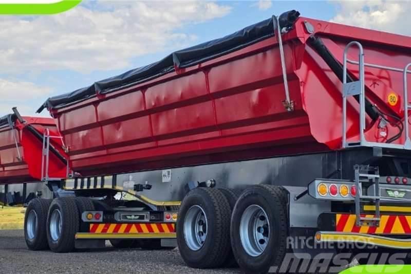 Sa Truck Bodies 2019 SA Truck Bodies 45m3 Side Tipper Citas piekabes