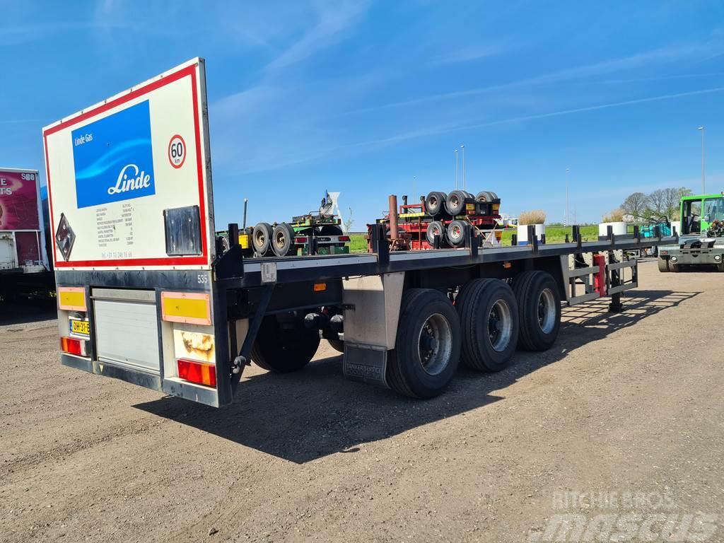 Burg Bpo 12-27 | 3 axle gas container trailer | Bpw dru Tents treileri