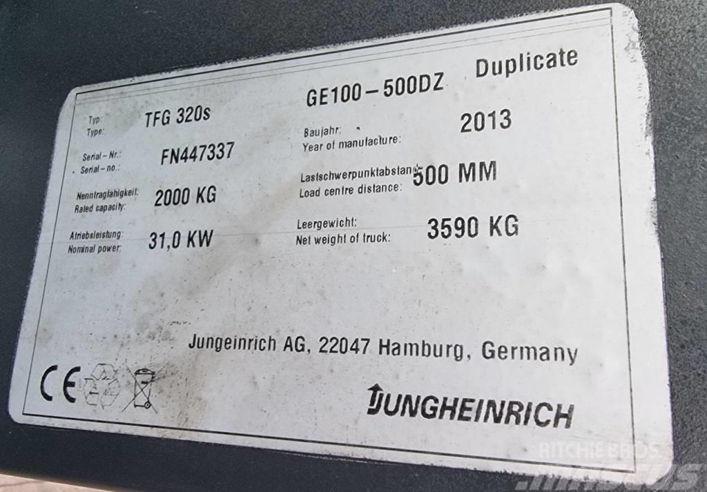 Jungheinrich TFG 320s LPG tehnika
