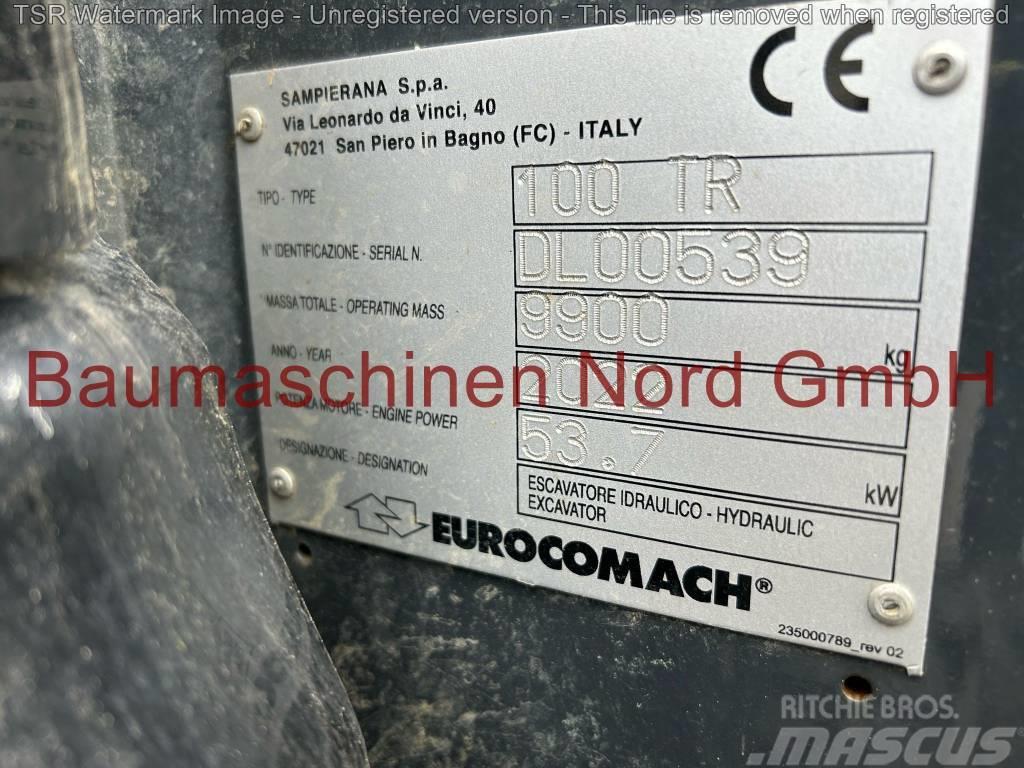 Eurocomach 100TR -Demo- Vidēja lieluma ekskavatori 7 t - 12 t