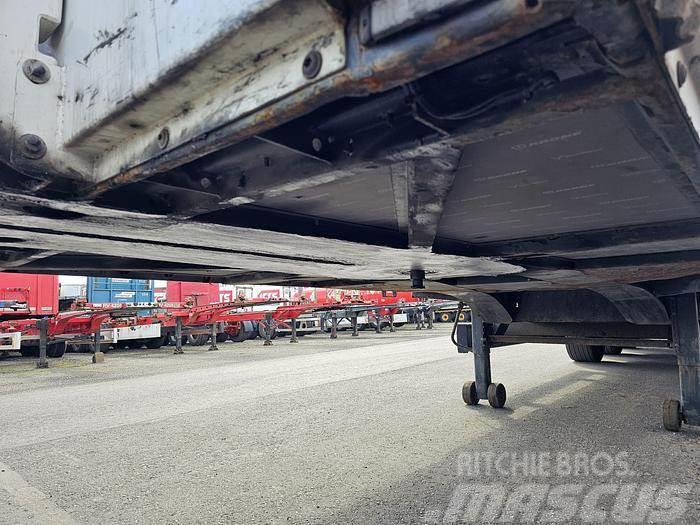 Krone sd | 3 axle mega closed box trailer| damage in fro Citas piekabes