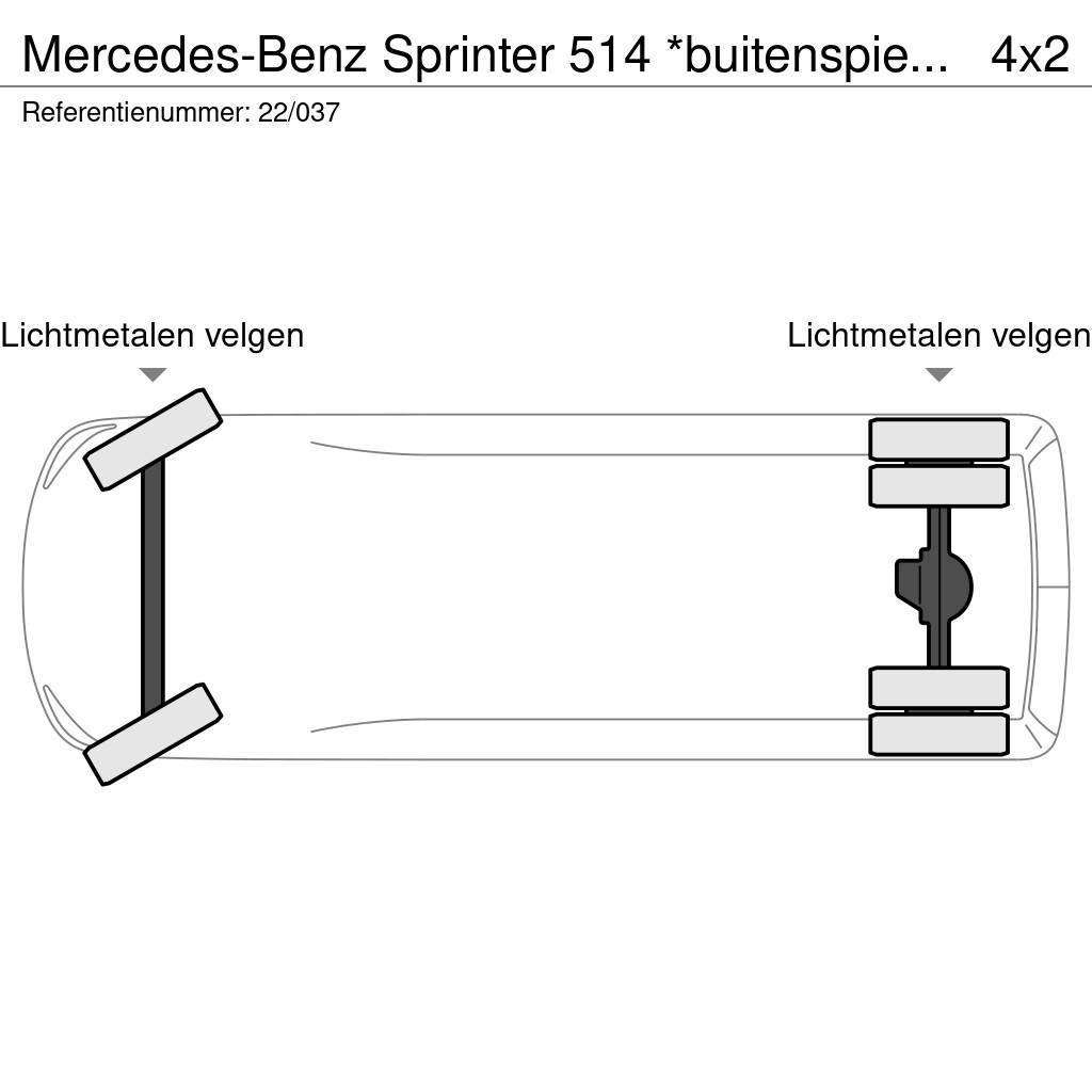 Mercedes-Benz Sprinter 514 *buitenspiegels verwarmd&elektr. vers Citi