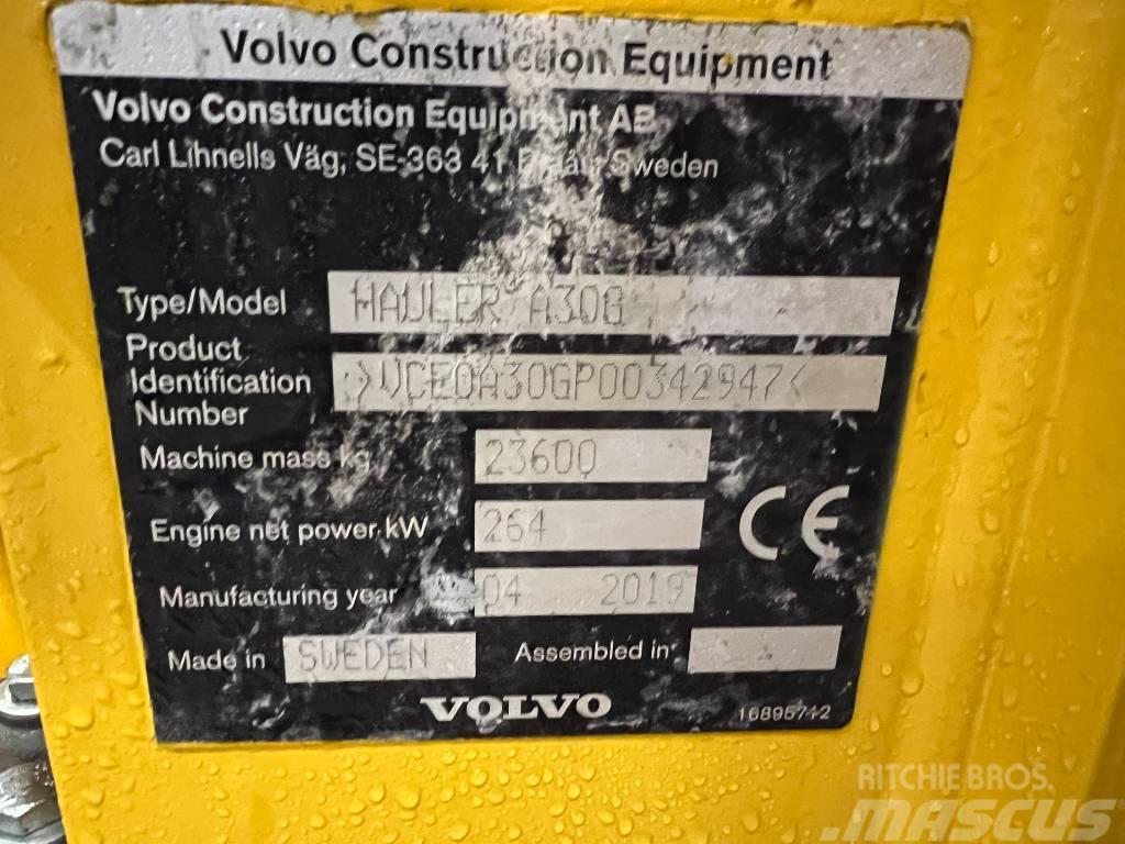 Volvo A30G Artikulētie pašizgāzēji