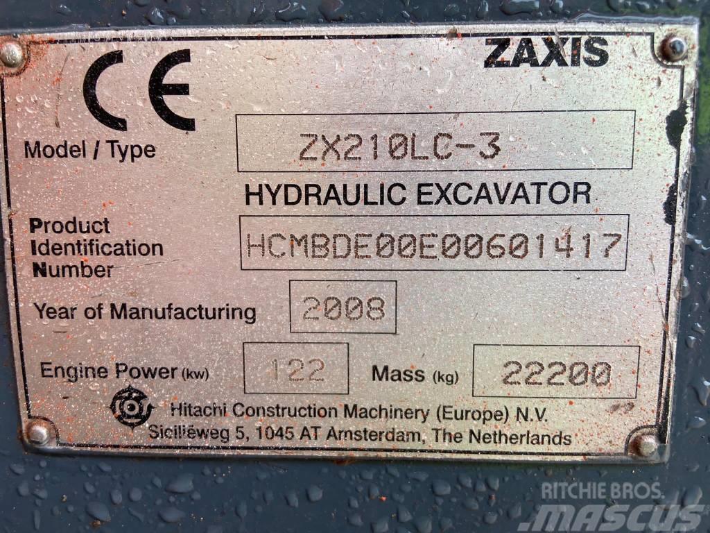 Hitachi ZX 210 LC-3 Kāpurķēžu ekskavatori