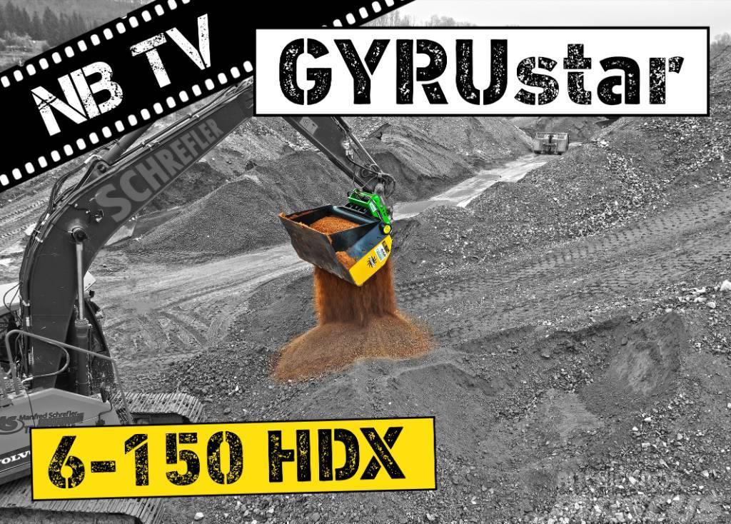 Gyru-Star 6-150HDX (opt Oilquick OQ70/50, Lehnhoff) Sijāšanas kausi