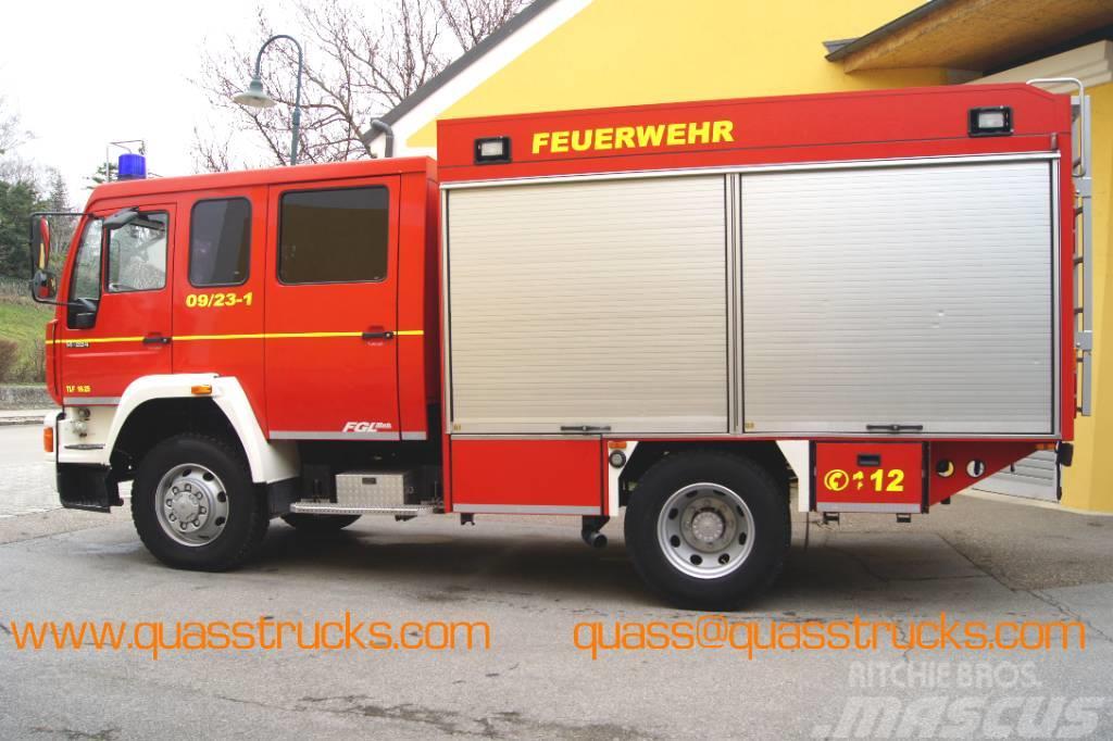 MAN 14.224 L80 4x4 /TÜV/METZ TLF 16/25 Feuerwehr Ugunsdzēšamā tehnika