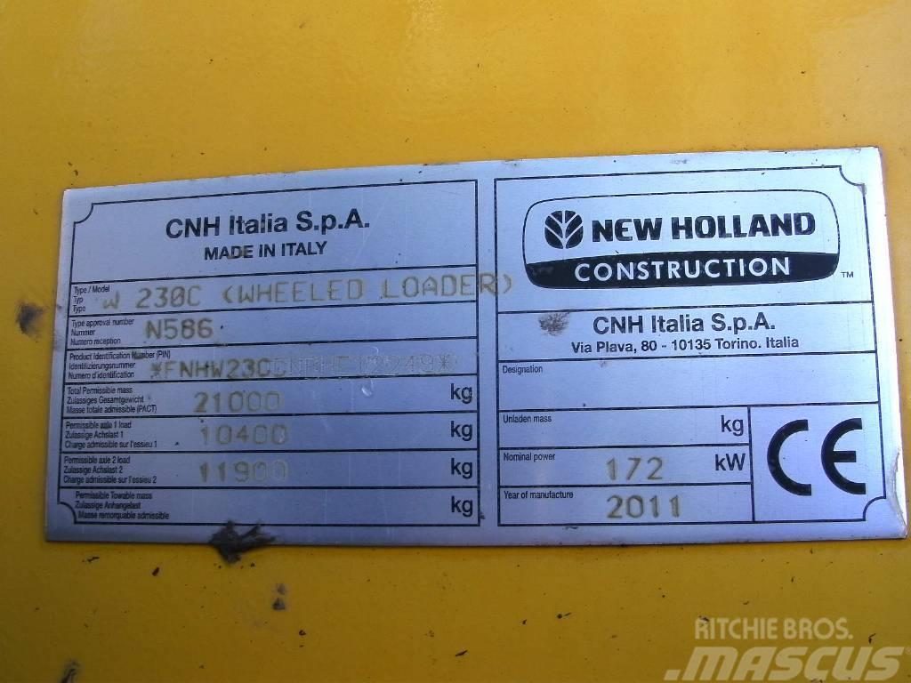 New Holland W 230 C Iekrāvēji uz riteņiem