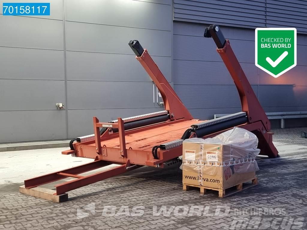 Hyva 18t 6X2 18 tons HYVA NG2018TAXL with mounting kit Treileri ar āķi