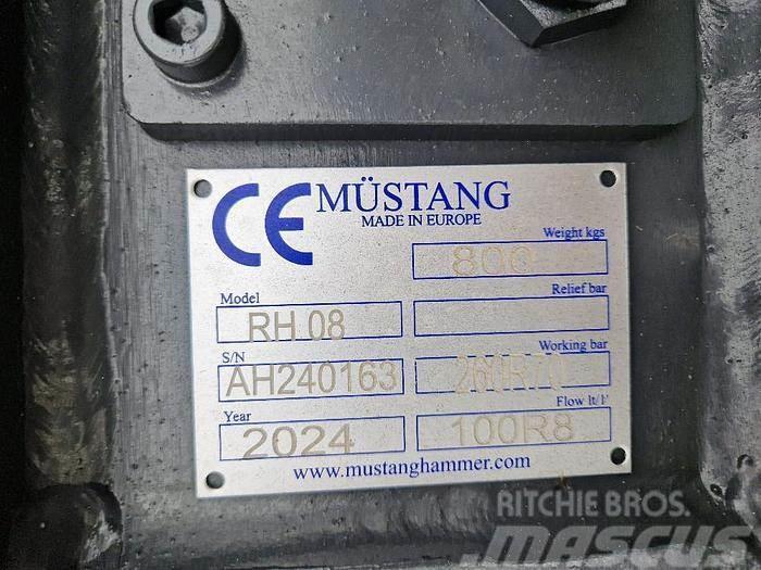 Mustang RH08 Abbruch-Pulverisierer Āmuri/Drupinātāji