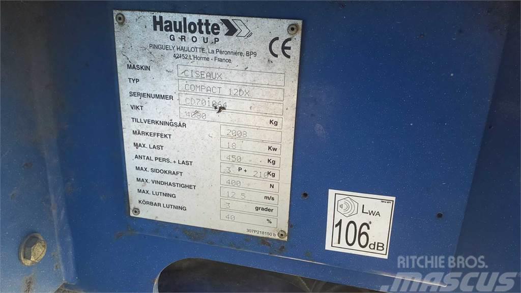 Haulotte C12DX Šķerveida pacēlāji