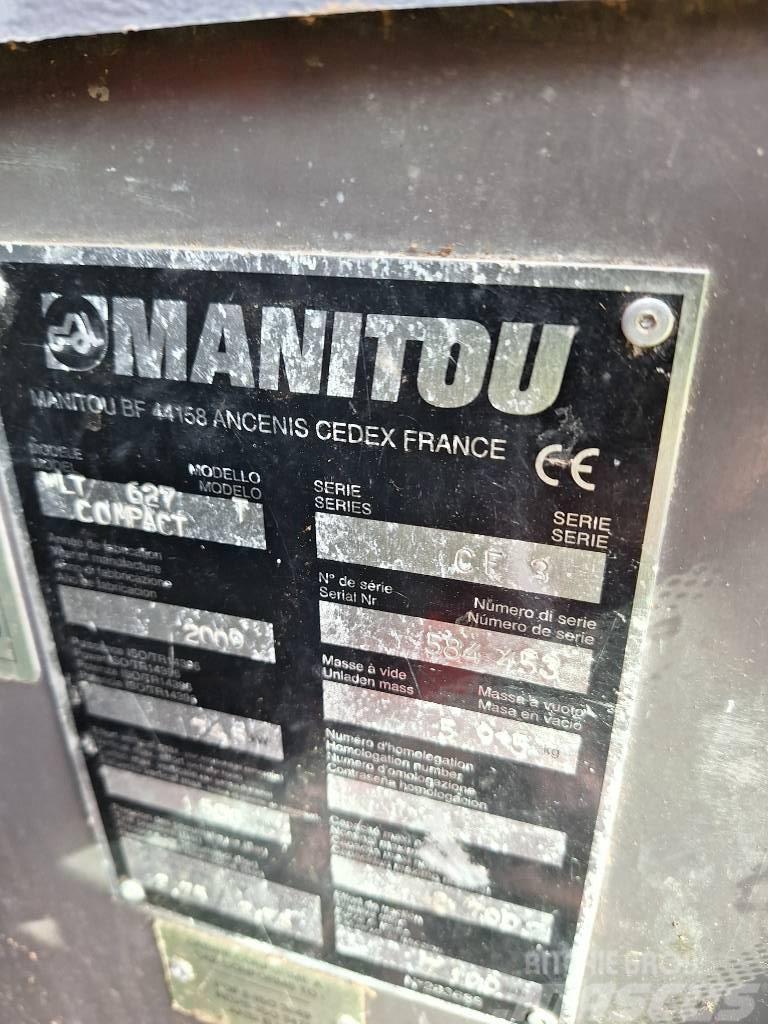 Manitou MLT 627 T Teleskopiskie riteņu iekrāvēji