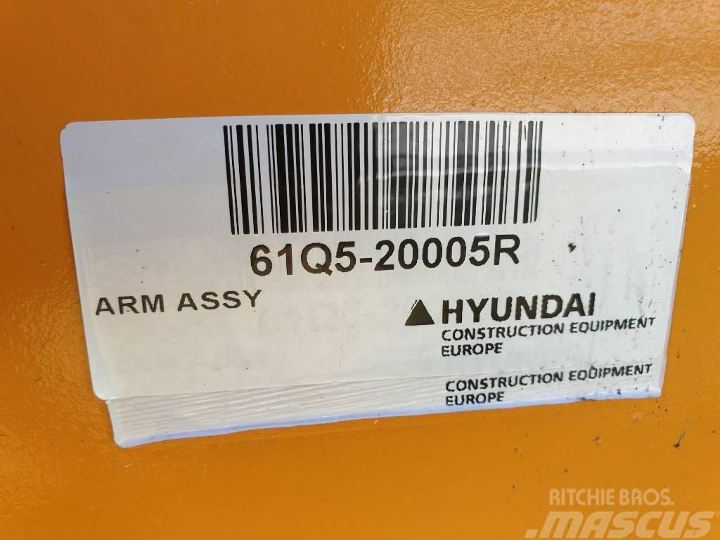 Hyundai Excavator Stick R160 Robex 160 Šasija un piekare