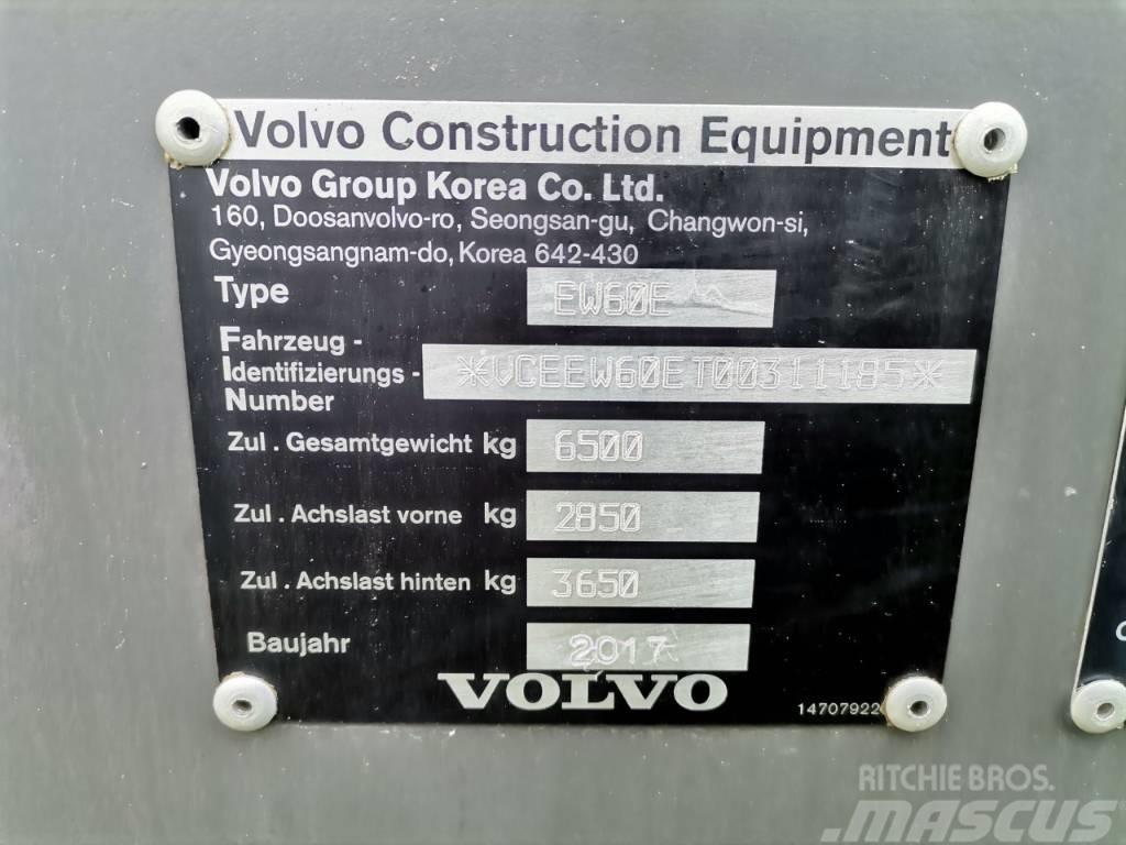 Volvo EW 60 Ekskavatori uz riteņiem