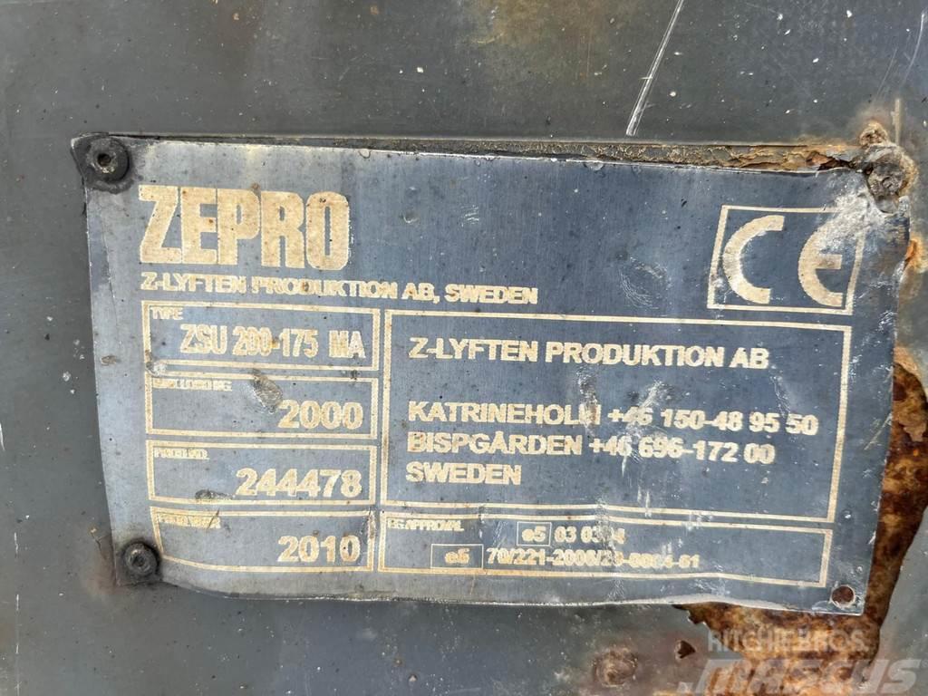  ZEPRO ZSU 200-175MA / 2000 KG. Preču un mēbeļu pacēlāji