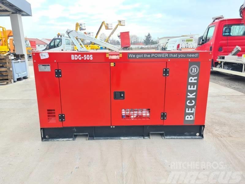 Becker BDG 50S - Generator Set Dīzeļģeneratori