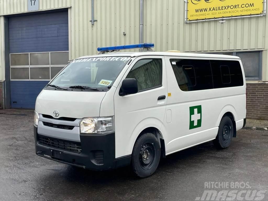 Toyota HiAce Ambulance Unused New Ātrās palīdzības automašīnas