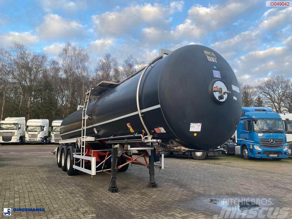 Magyar Bitumen tank inox 31 m3 / 1 comp + mixer / ADR 26/ Autocisternas