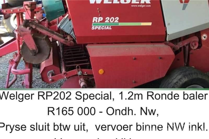 Welger RP202 special - 1.2m Citi