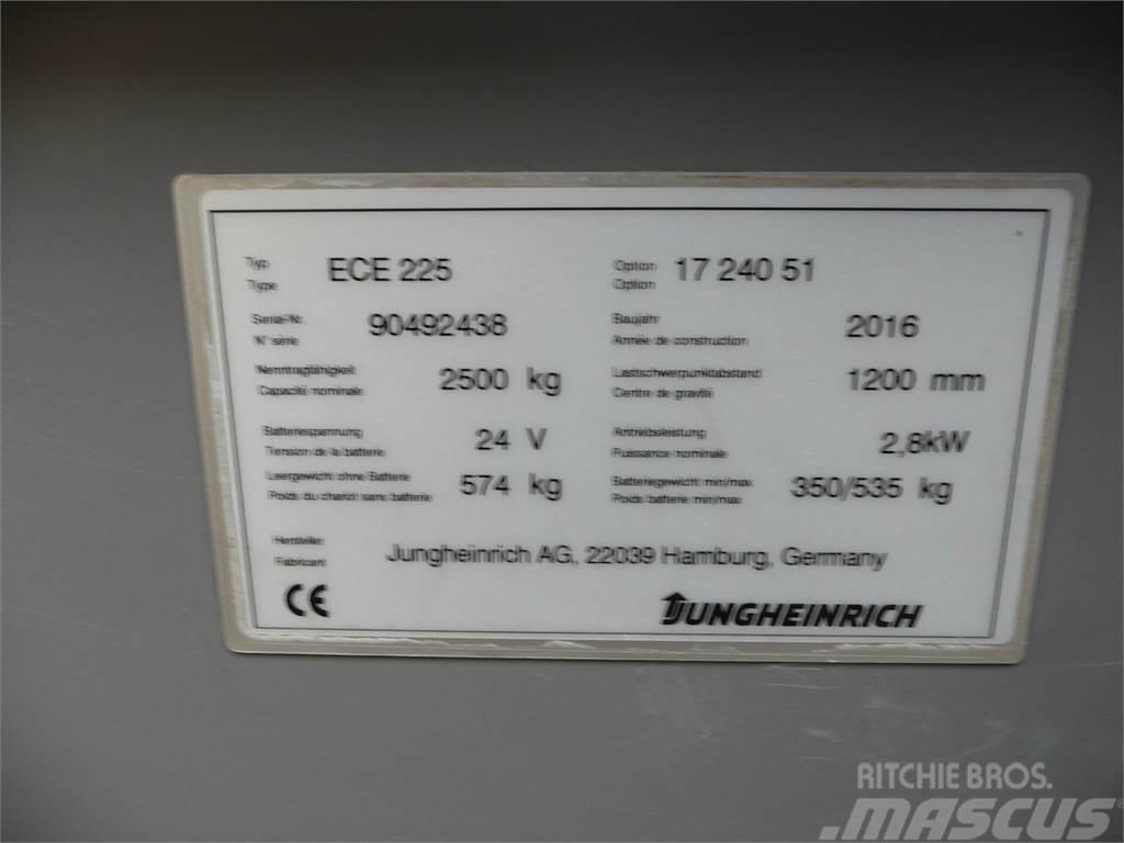 Jungheinrich ECE 225 2400x510mm Pasūtījumu savācējs mazam augstumam