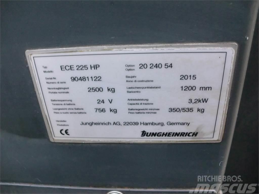 Jungheinrich ECE 225 HP 2400x540mm Pasūtījumu savācējs mazam augstumam