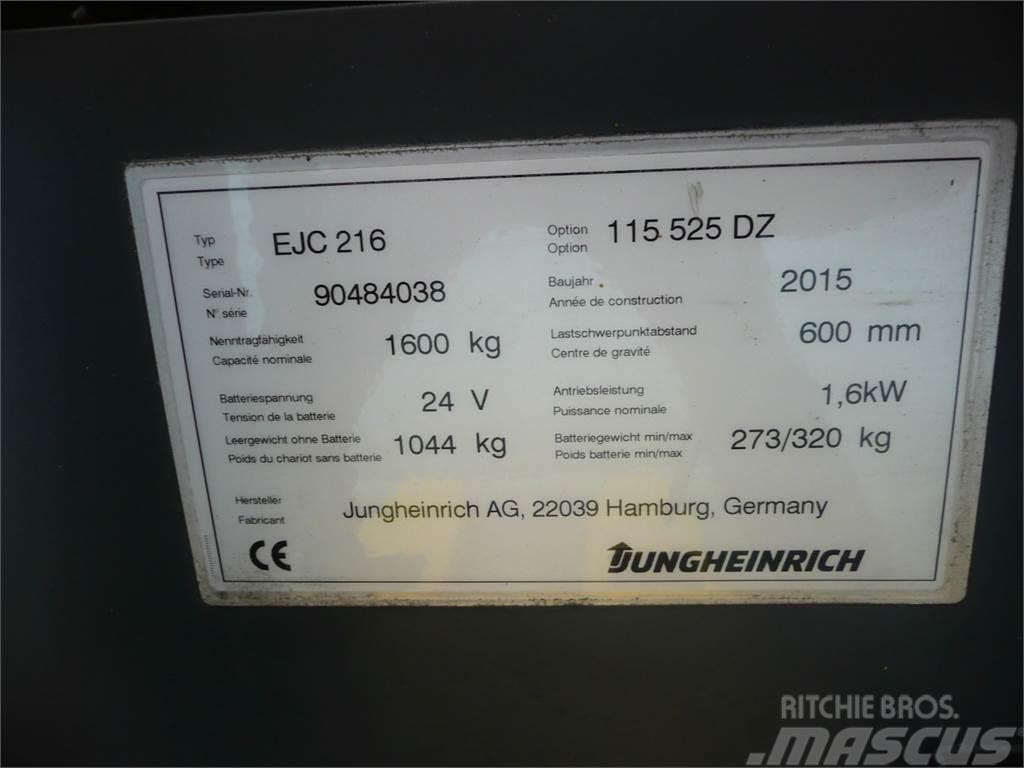Jungheinrich EJC 216 525 DZ Pašgājēji krautnētāji