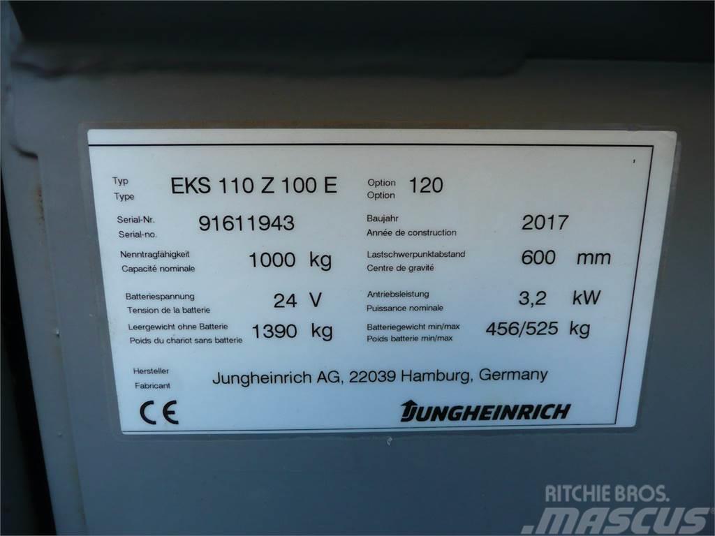 Jungheinrich EKS 110 Z 100 E Pasūtījumu savācējs lielam augstumam