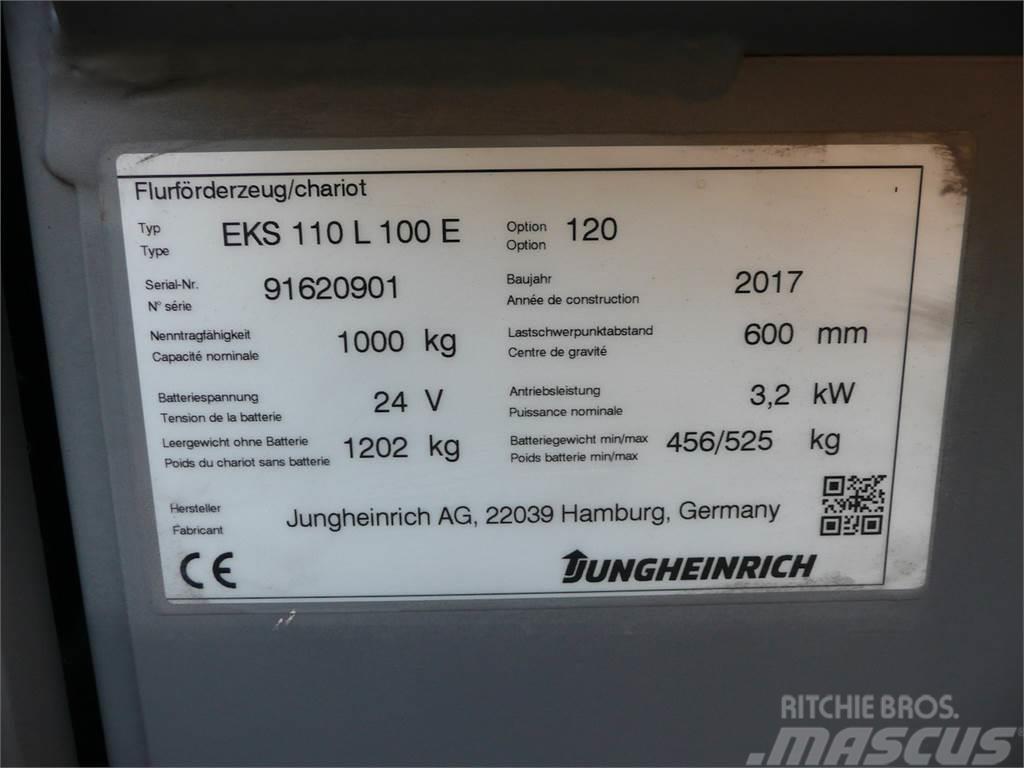 Jungheinrich EKS 110L 100E Pasūtījumu savācējs lielam augstumam