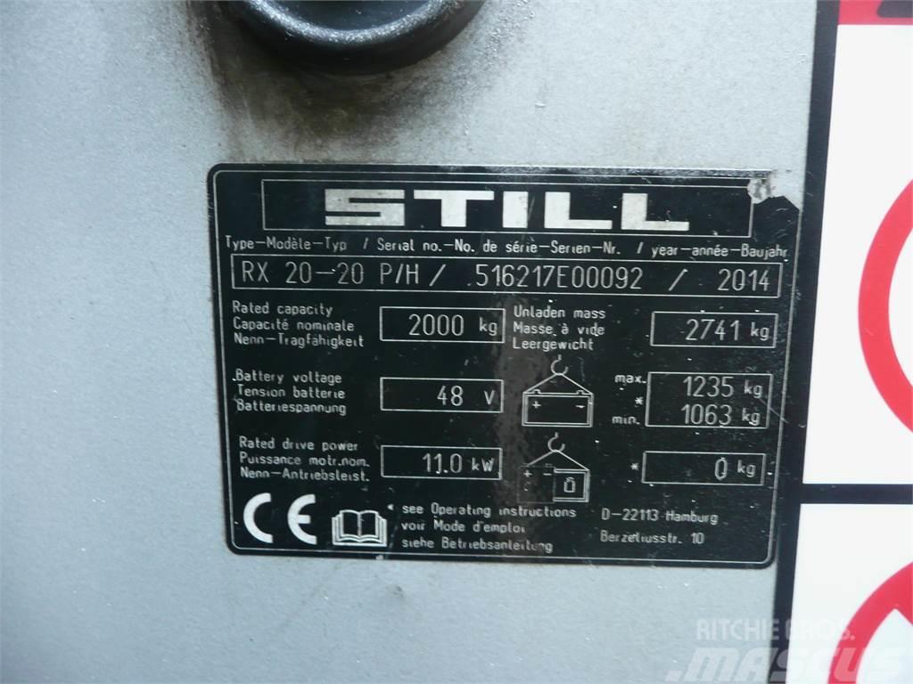 Still RX20-20P/H Elektriskie iekrāvēji