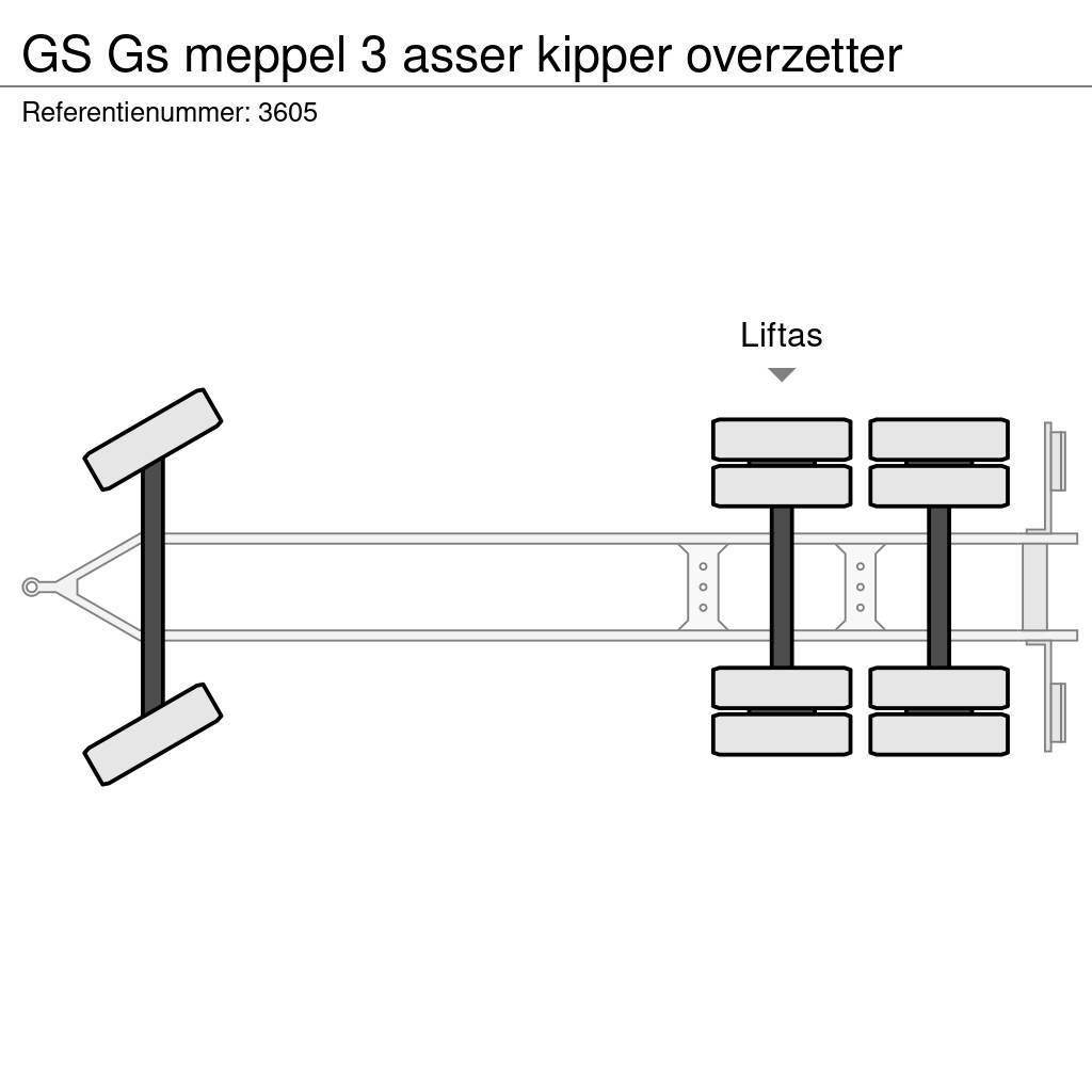 GS meppel 3 asser kipper overzetter Pašizgāzējs