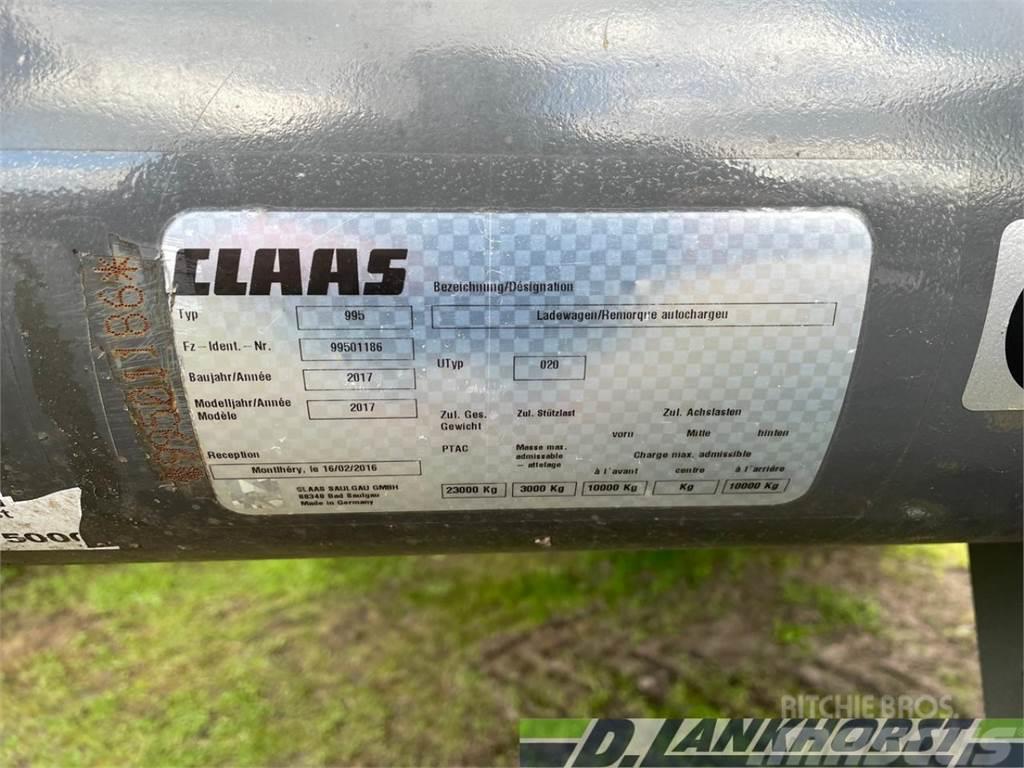 CLAAS Cargos 750 Tandem Graudu pārkraušanas piekabes