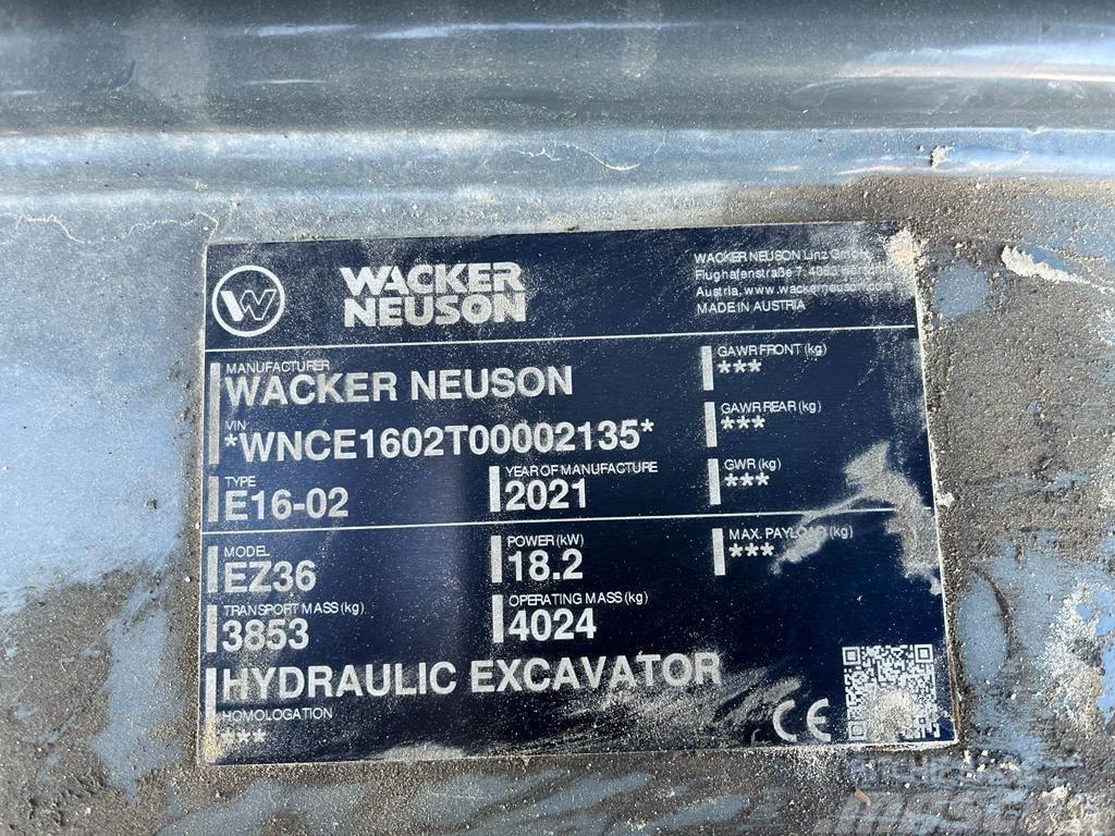 Wacker Neuson EZ 36 Mini ekskavatori < 7 t