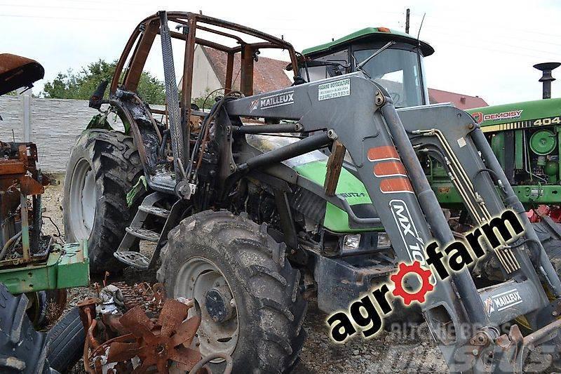 Deutz Agrotron 80 85 90 100 105 4.90 106 parts, ersatzte Cits traktoru papildaprīkojums