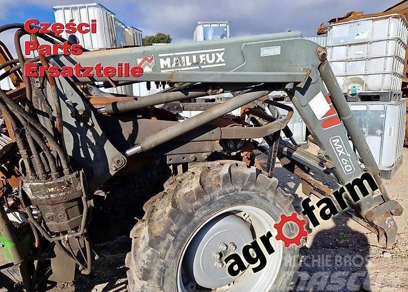 Deutz spare parts Agroplus 70 blok wał obudowa skrzynia  Cits traktoru papildaprīkojums