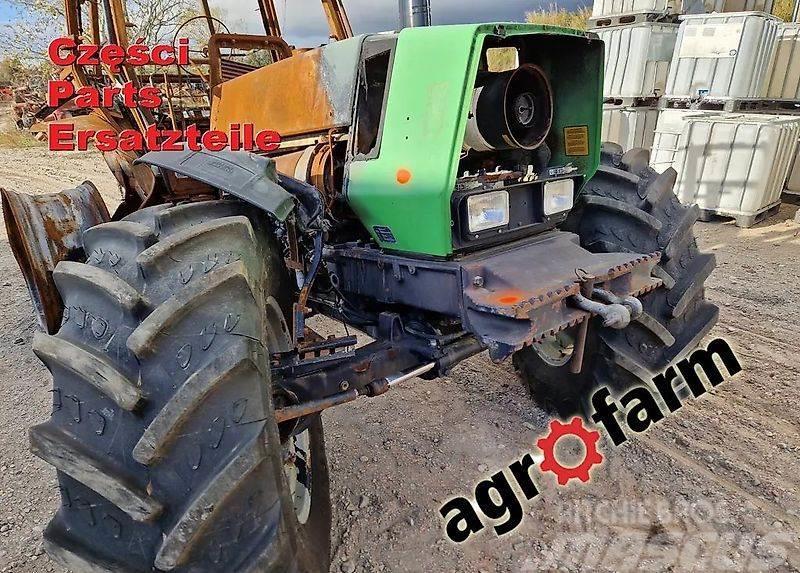 Deutz spare parts Agrostar 6.61 blok wał obudowa skrzyni Cits traktoru papildaprīkojums