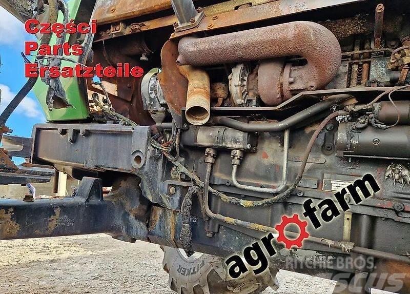 Deutz spare parts Agrostar 6.61 blok wał obudowa skrzyni Cits traktoru papildaprīkojums