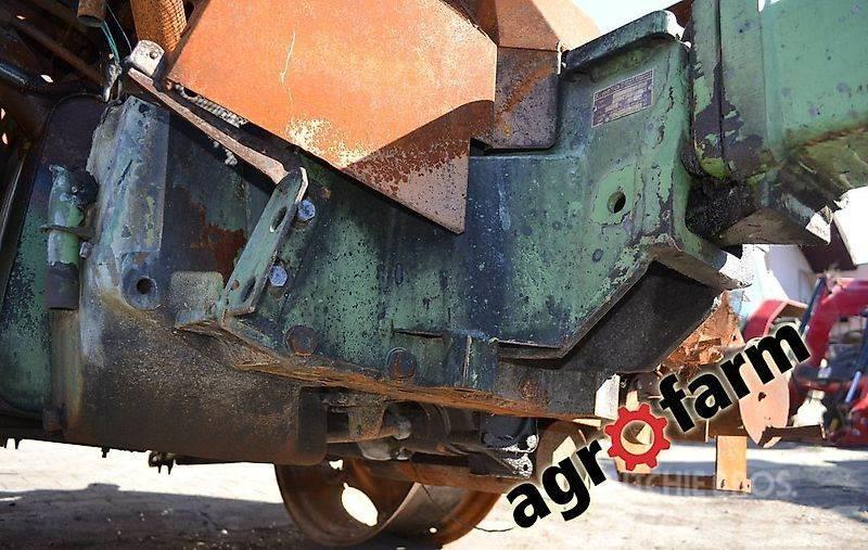Fendt spare parts części używane silnik wał skrzynia mos Cits traktoru papildaprīkojums