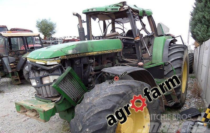 John Deere spare parts for wheel tractor Cits traktoru papildaprīkojums