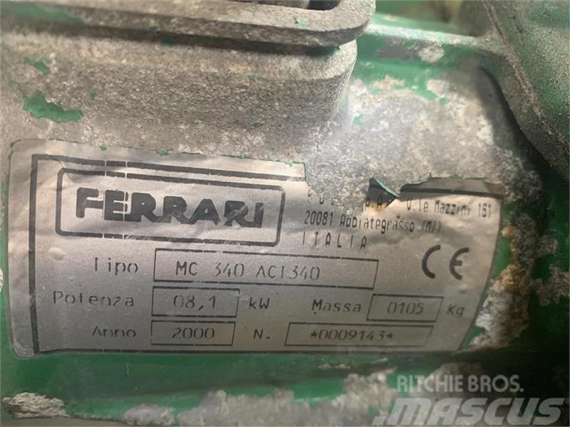 Ferrari 340 benzin med 1 meter kost Kompaktie traktori