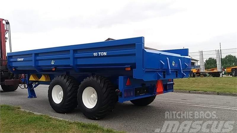 Tinaz 10 tons dumpervogn forberedt til ramper Cita komunālā tehnika/aprīkojums
