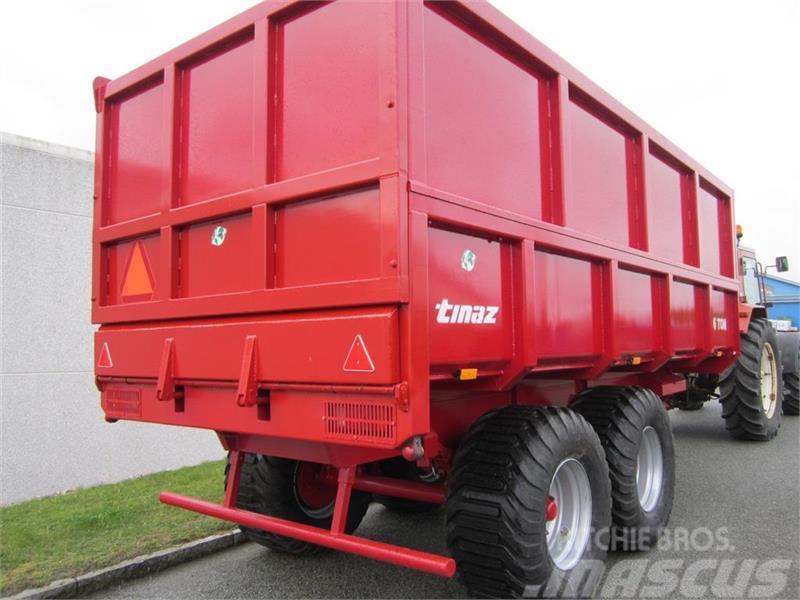 Tinaz 16 tons dumpervogne med kornsider Cita komunālā tehnika/aprīkojums