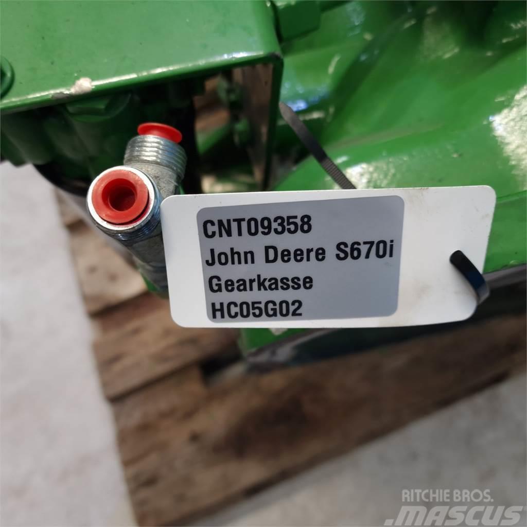 John Deere S670 Transmisija