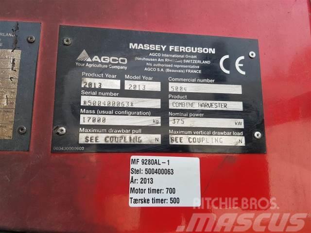 Massey Ferguson 9280 Ražas novākšanas kombaini