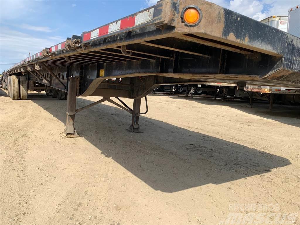BWS 53' Tridem Flat Deck/Highboy Tents treileri