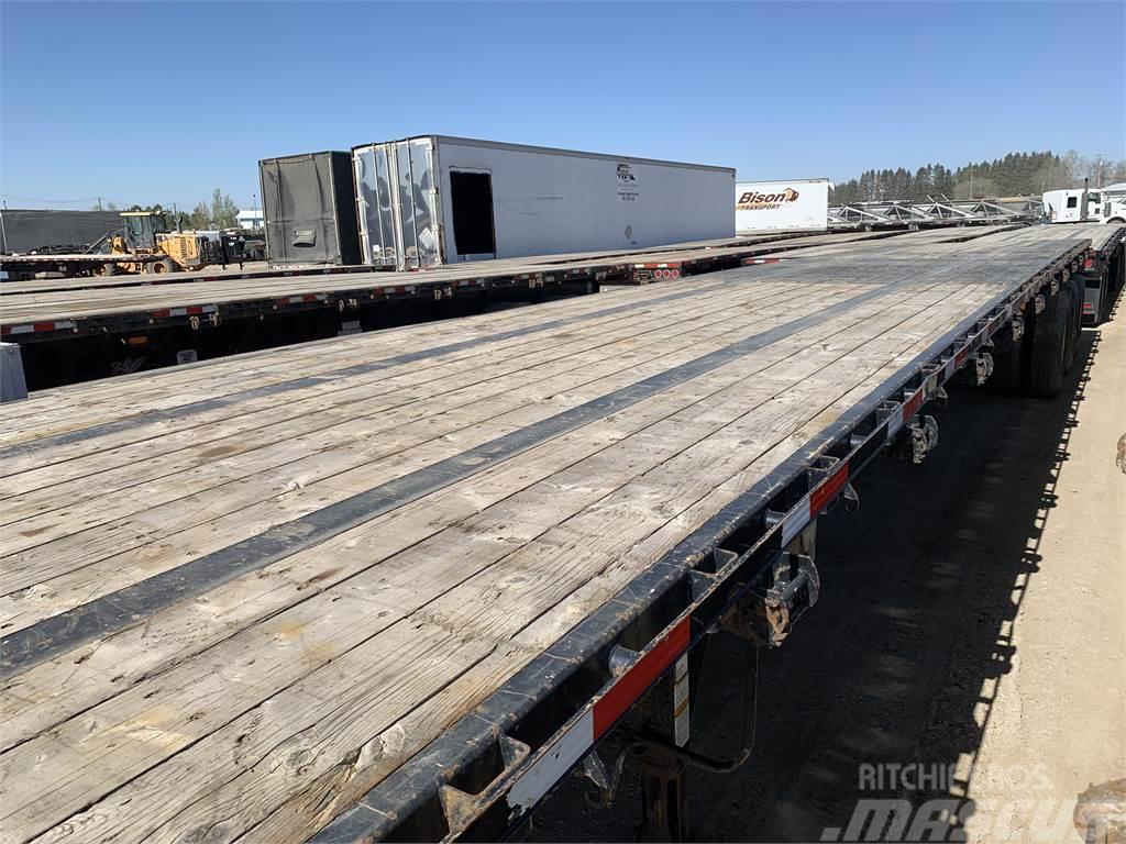 Lode King 53' Tridem Flat Deck/Highboy Tents treileri