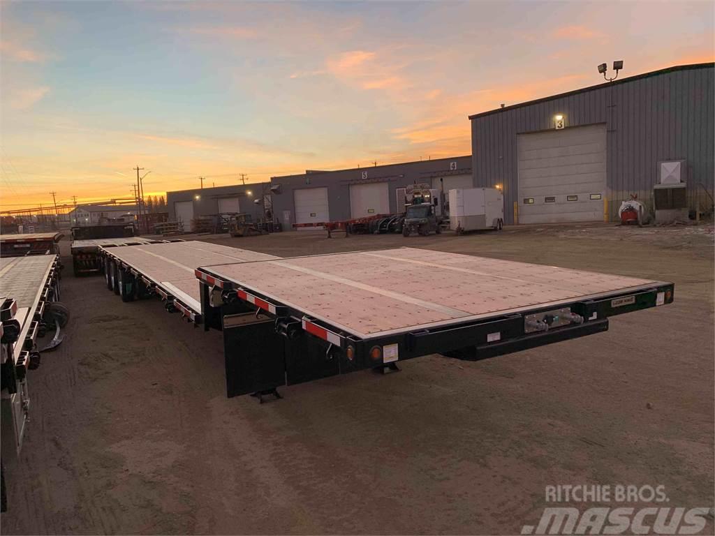 Lode King 53' Tridem Step Deck with Ramps Tents treileri